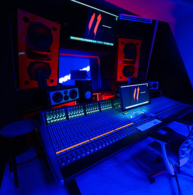 Rebel 11 Studios - Luxury Recording Studio Interior